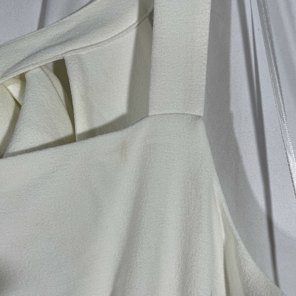 NEW Vince Camuto [‎ PLUS 22W ] Kors Square Neck with Bow Crepe Jumpsuit - Picture 8 of 12